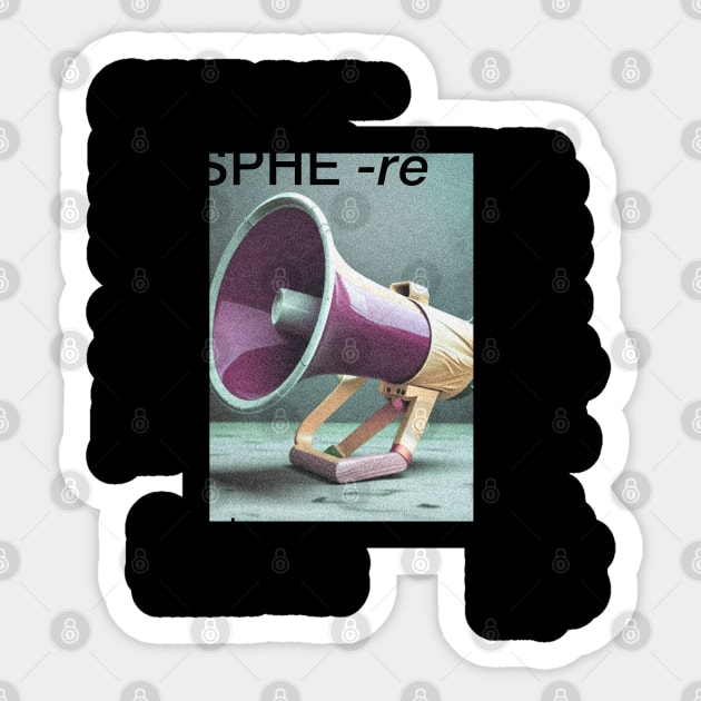 Cine Sphe Sticker by TEENIE DESIGN